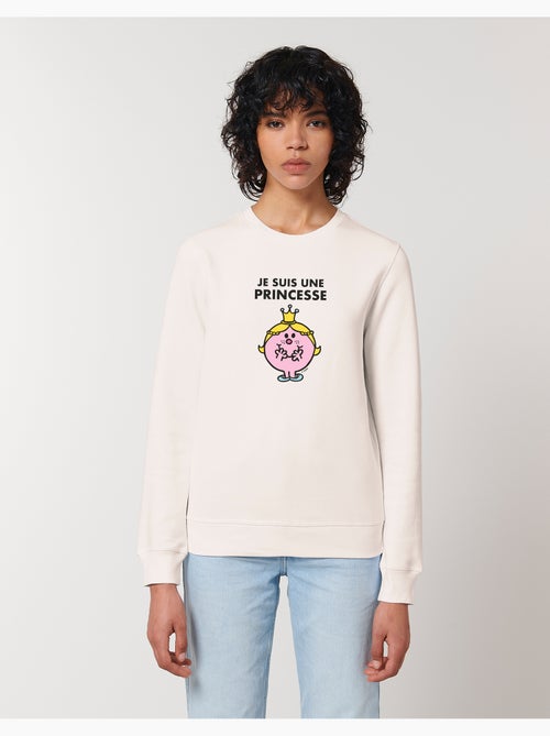 Sweater Dames - JE SUIS UNE PRINCESSE FACE - Kiabi Sweater Dames - JE SUIS UNE PRINCESSE FACE - Kiabi
