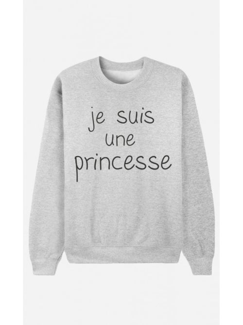 Sweater Dames - JE SUIS UNE PRINCESSE - Kiabi Sweater Dames - JE SUIS UNE PRINCESSE - Kiabi