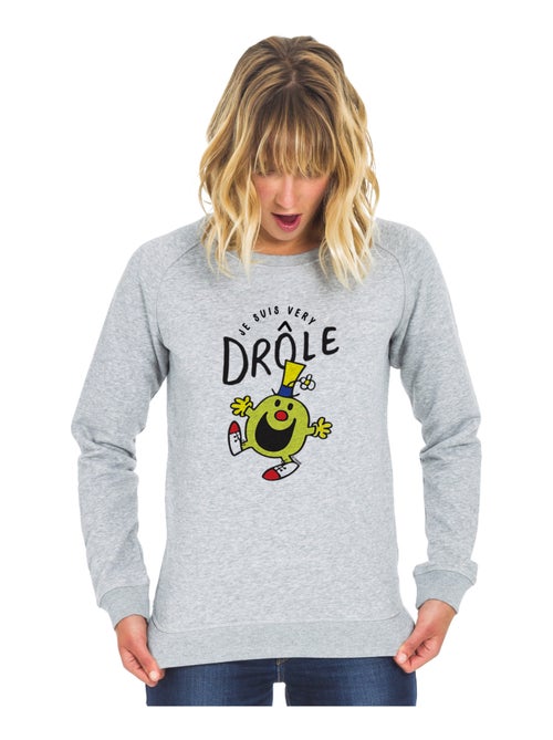 Sweater Dames - JE SUIS VERY DRÔLE - Kiabi Sweater Dames - JE SUIS VERY DRÔLE - Kiabi
