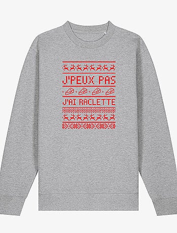 Sweater Dames - J'PEUX PAS J'AI RACLETTE