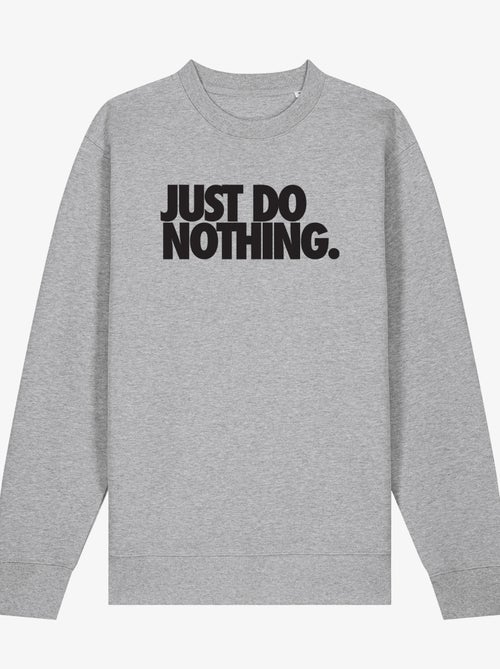 Sweater Dames - JUST DO NOTHING - Kiabi Sweater Dames - JUST DO NOTHING - Kiabi