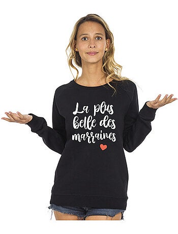 Sweater Dames - LA PLUS BELLE DES MARRAINES