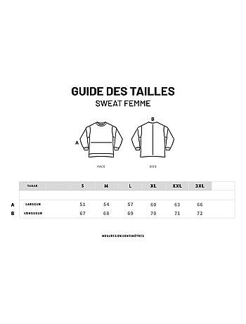 Sweater Dames - LA VIE EST BELLE EN FAMILLE COEUR