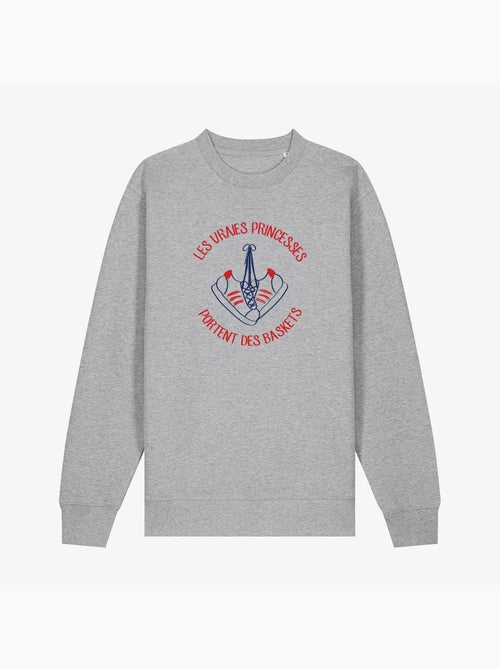 Sweater Dames - LES VRAIES PRINCESSES PORTENT DES BASKETS - Kiabi Sweater Dames - LES VRAIES PRINCESSES PORTENT DES BASKETS - Kiabi