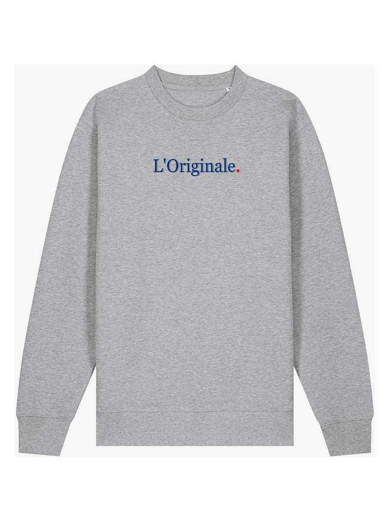 Sweater Dames - L'ORIGINALE Gemêleerd grijs - Kiabi