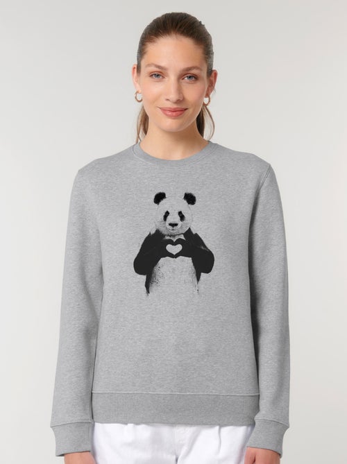 Sweater Dames - LOVE PANDA - Kiabi Sweater Dames - LOVE PANDA - Kiabi
