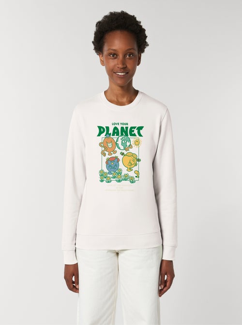 Sweater Dames - LOVE YOUR PLANET - Kiabi Sweater Dames - LOVE YOUR PLANET - Kiabi