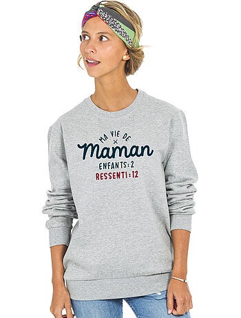 Sweater Dames - MA VIE DE MAMAN : ENFANTS 2 RESSENTI 12