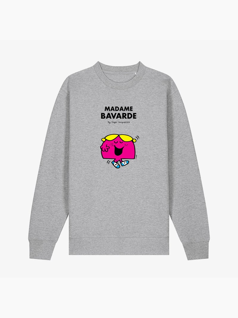 Sweater Dames - MADAME BAVARDE Gemêleerd grijs - Kiabi
