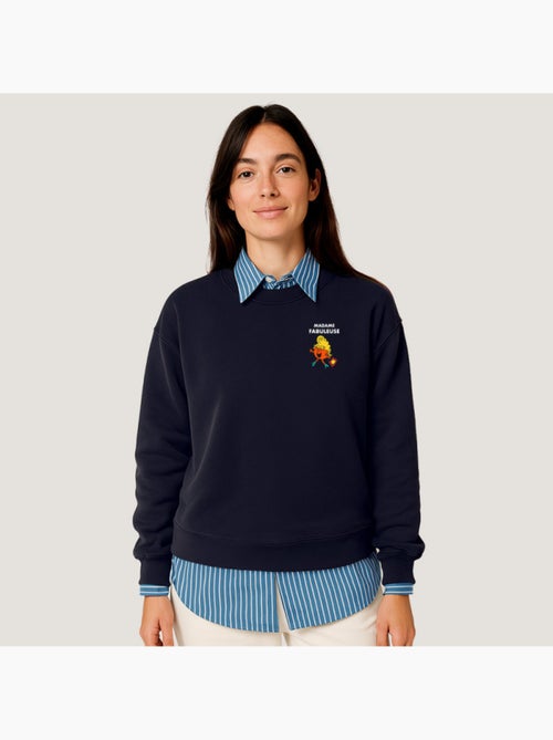 Sweater Dames - MADAME FABULEUSE CŒUR - Kiabi Sweater Dames - MADAME FABULEUSE CŒUR - Kiabi