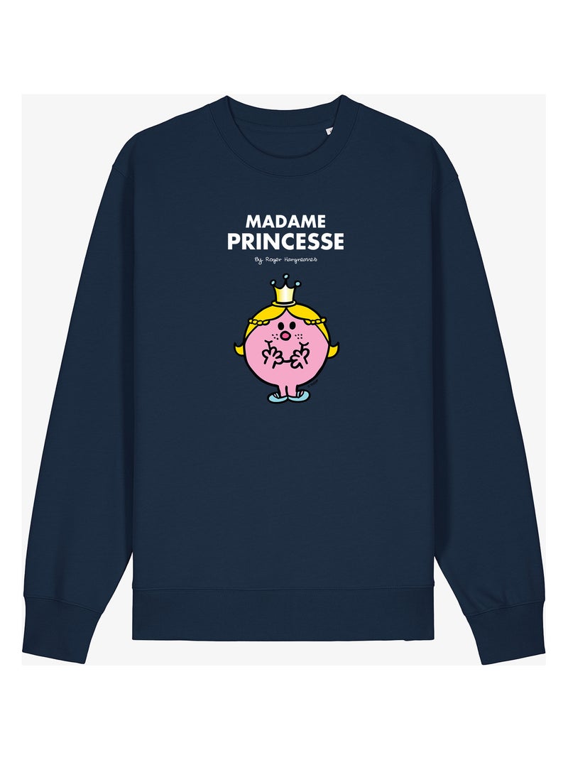 Sweater Dames - MADAME PRINCESSE Marineblauw - Kiabi