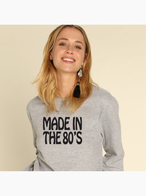 Sweater Dames - MADE IN THE 80 - Kiabi Sweater Dames - MADE IN THE 80 - Kiabi