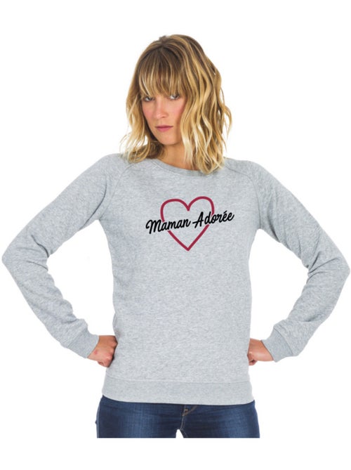 Sweater Dames - MAMAN ADORÉE 2 WAF - Kiabi Sweater Dames - MAMAN ADORÉE 2 WAF - Kiabi