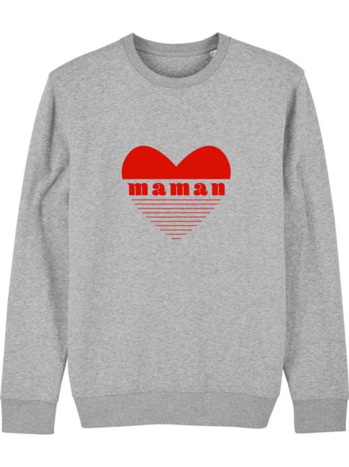 Sweater Dames - MAMAN CŒUR ROUGE - Kiabi Sweater Dames - MAMAN CŒUR ROUGE - Kiabi