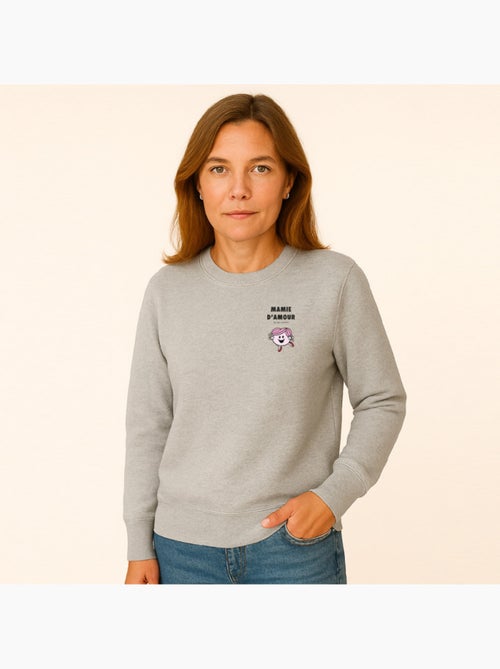 Sweater Dames - MAMIE D'AMOUR CŒUR - Kiabi Sweater Dames - MAMIE D'AMOUR CŒUR - Kiabi