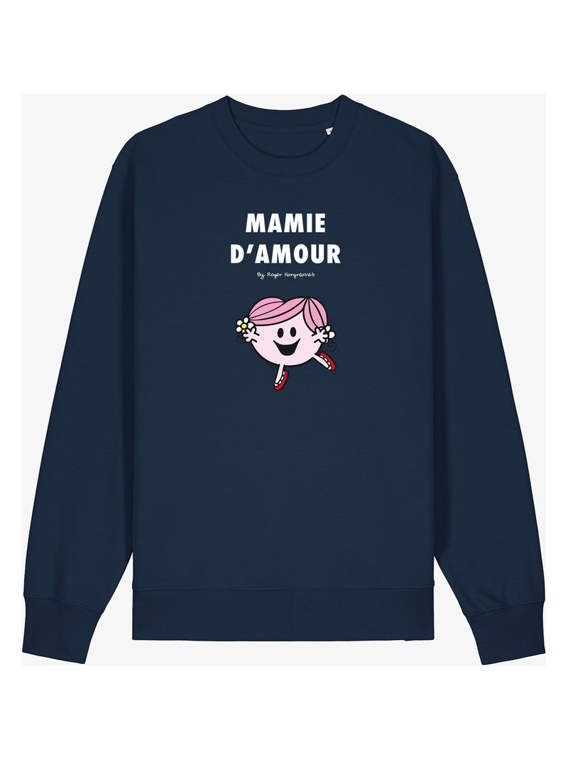 Sweater Dames - MAMIE D'AMOUR Marineblauw - Kiabi