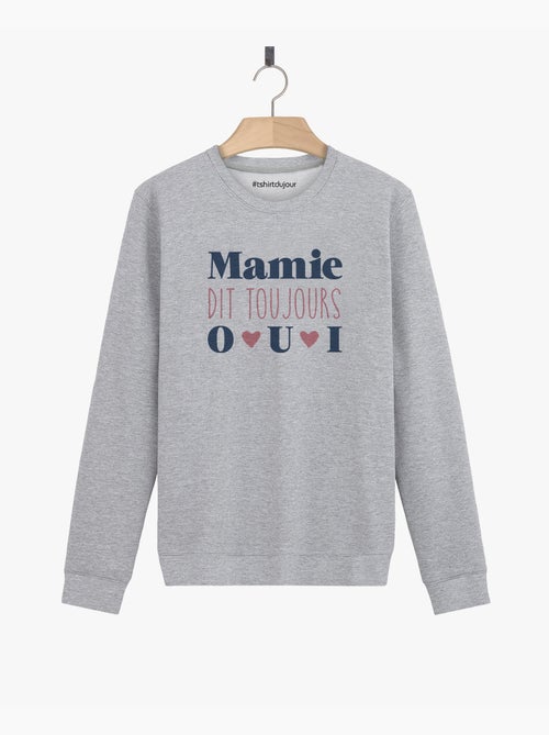 Sweater Dames - MAMIE DIT TOUJOURS OUI - Kiabi Sweater Dames - MAMIE DIT TOUJOURS OUI - Kiabi