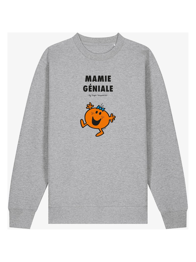 Sweater Dames - MAMIE GÉNIALE Gemêleerd grijs - Kiabi