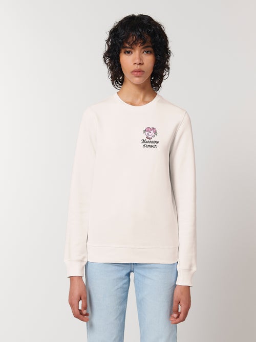 Sweater Dames - MARRAINE D AMOUR COEUR - Kiabi Sweater Dames - MARRAINE D AMOUR COEUR - Kiabi