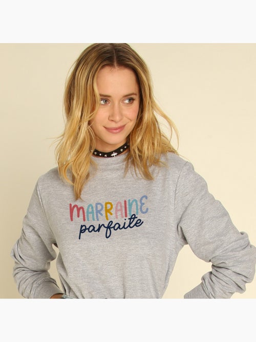 Sweater Dames - MARRAINE PARFAITE - Kiabi Sweater Dames - MARRAINE PARFAITE - Kiabi