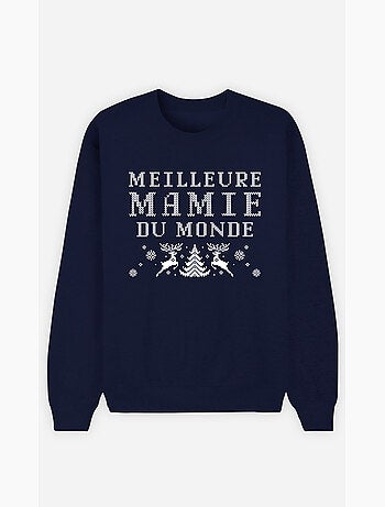 Sweater Dames - MEILLEURE MAMIE DU MONDE NOEL