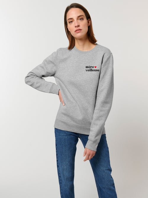 Sweater Dames - MERE VEILLEUSE COEUR 2 - Kiabi Sweater Dames - MERE VEILLEUSE COEUR 2 - Kiabi