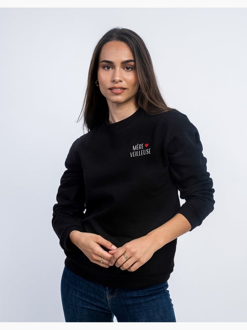 Sweater Dames - MÈRE VEILLEUSE CŒUR - Kiabi Sweater Dames - MÈRE VEILLEUSE CŒUR - Kiabi
