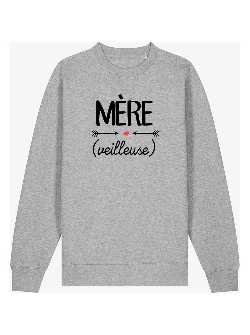 Sweater Dames - MÈRE (VEILLEUSE) Gemêleerd grijs - Kiabi
