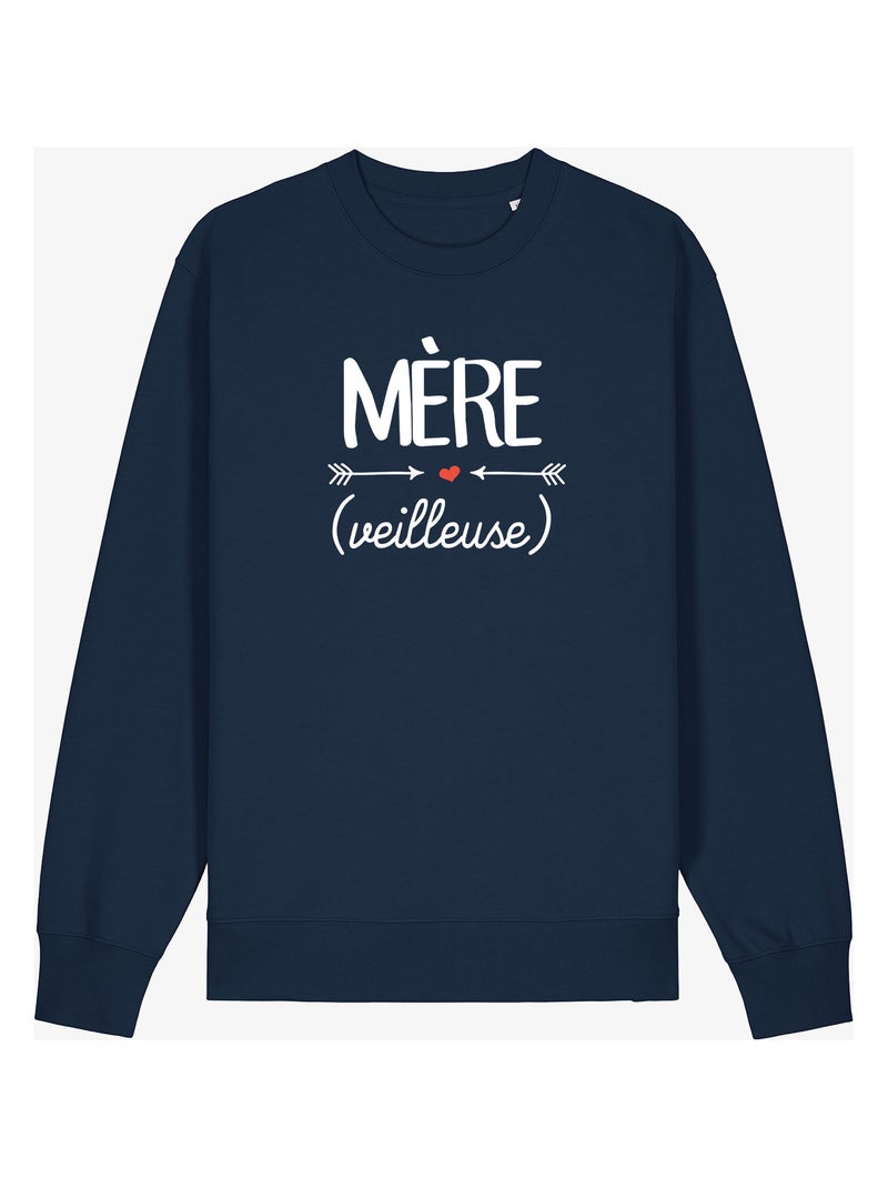 Sweater Dames - MÈRE (VEILLEUSE) Marineblauw - Kiabi