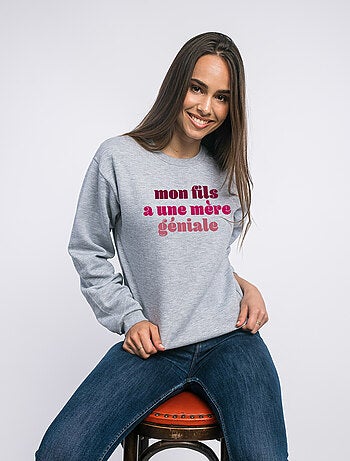 Sweater Dames - MON FILS A UNE MÈRE GÉNIALE