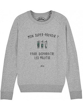 Sweater Dames - MON SUPER-POUVOIR? FAIRE DISPARAITRE LES MOJITOS