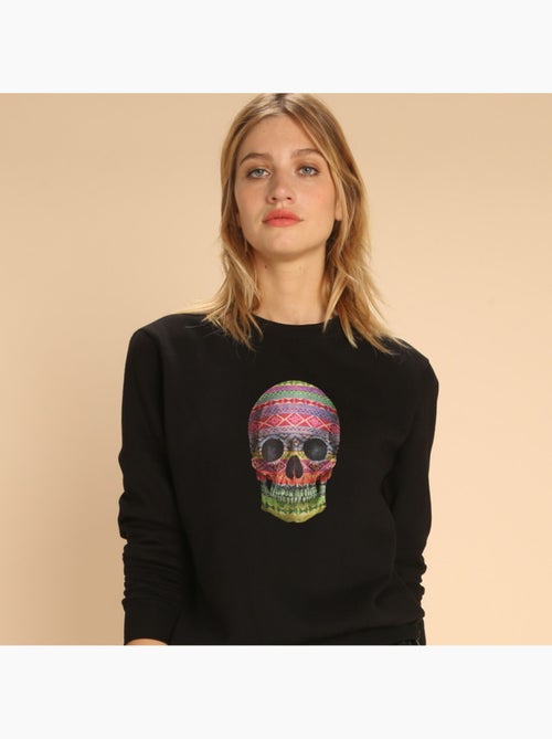 Sweater Dames - NAVAJO SKULL - Kiabi Sweater Dames - NAVAJO SKULL - Kiabi