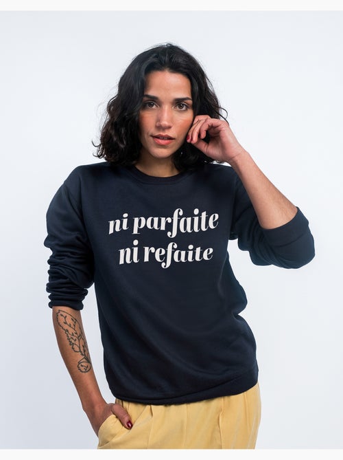 Sweater Dames - NI PARFAITE NI REFAITE - Kiabi Sweater Dames - NI PARFAITE NI REFAITE - Kiabi