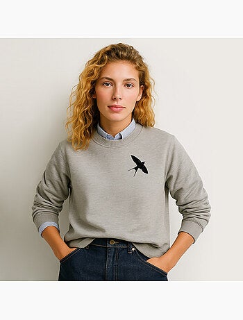 Sweater Dames - NIGHT SWALLOW CŒUR