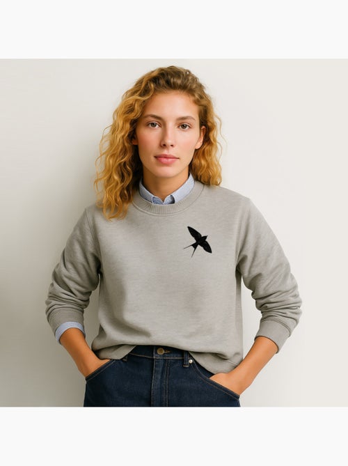 Sweater Dames - NIGHT SWALLOW CŒUR - Kiabi Sweater Dames - NIGHT SWALLOW CŒUR - Kiabi
