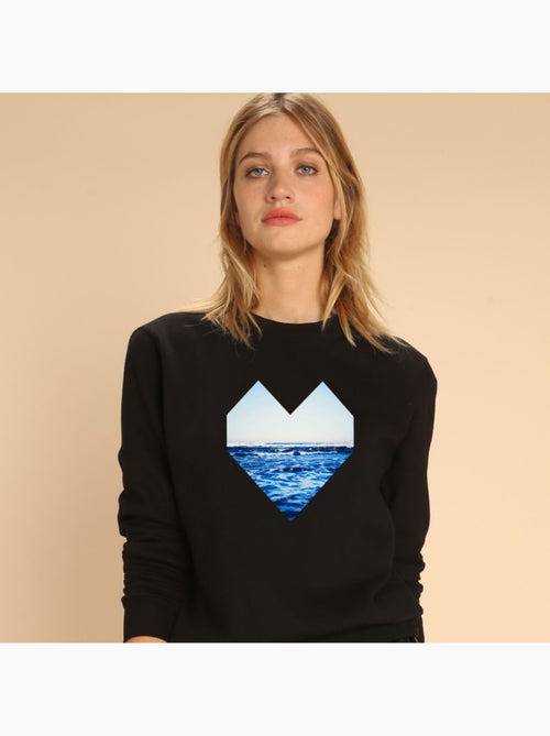 Sweater Dames - OCEAN HEART - Kiabi Sweater Dames - OCEAN HEART - Kiabi