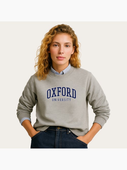 Sweater Dames - OXFORD UNIVERSITY 2 - Kiabi Sweater Dames - OXFORD UNIVERSITY 2 - Kiabi