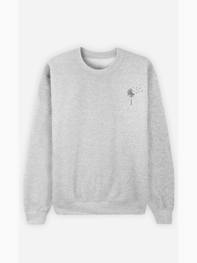 Sweater Dames - PISSENLIT Gemêleerd grijs - Kiabi