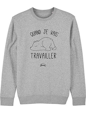 Sweater Dames - QUAND JE VAIS TRAVAILLER