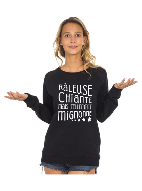 Sweater Dames - RÂLEUSE, CHIANTE, MAIS TELLEMENT MIGNONNE - Kiabi Sweater Dames - RÂLEUSE, CHIANTE, MAIS TELLEMENT MIGNONNE - Kiabi