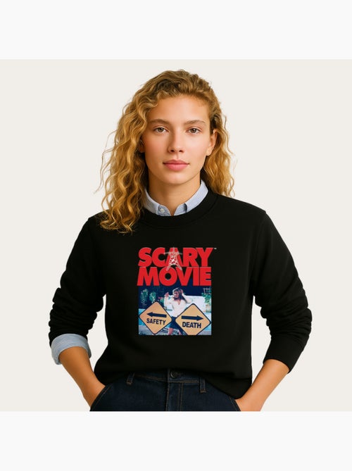 Sweater Dames - SCARY MOVIE OFFICIAL SAFETY VS DEATH - Kiabi Sweater Dames - SCARY MOVIE OFFICIAL SAFETY VS DEATH - Kiabi