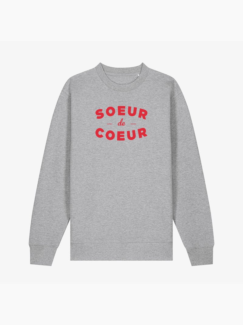 Sweater Dames - SOEUR DE COEUR Gemêleerd grijs - Kiabi
