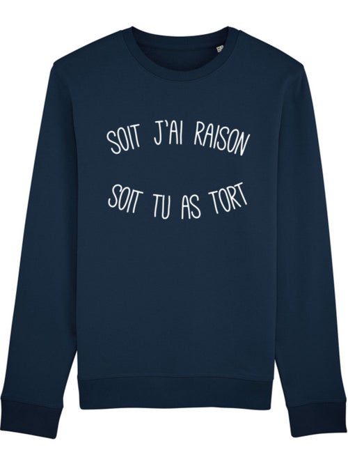 Sweater Dames - SOIT J'AI RAISON SOIT TU AS TORT - Kiabi Sweater Dames - SOIT J'AI RAISON SOIT TU AS TORT - Kiabi