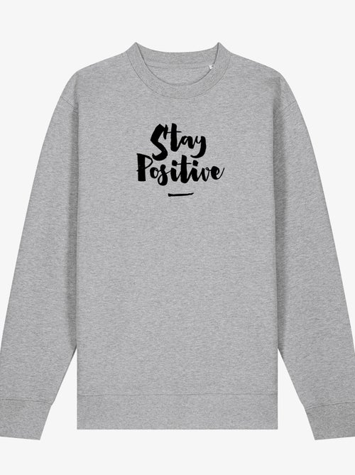 Sweater Dames - STAY POSITIVE - Kiabi Sweater Dames - STAY POSITIVE - Kiabi
