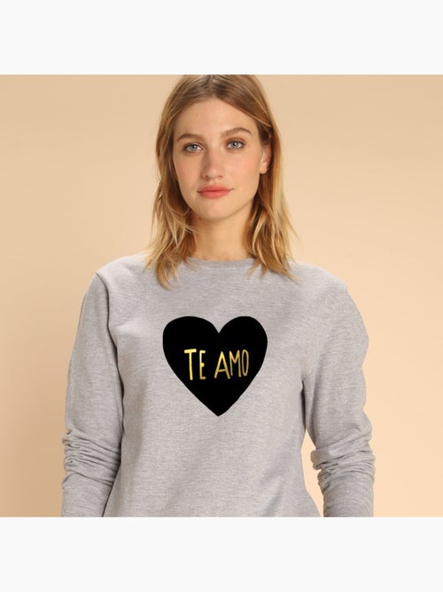 Sweater Dames - TE AMO - Kiabi Sweater Dames - TE AMO - Kiabi
