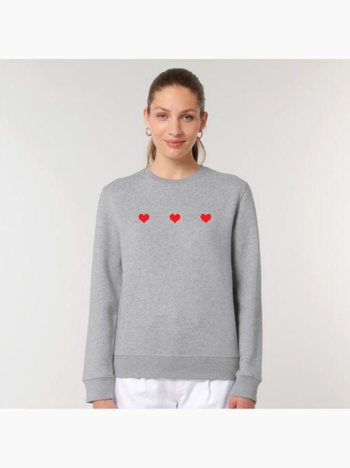 Sweater Dames - TROIS PETITS COEURS - Kiabi Sweater Dames - TROIS PETITS COEURS - Kiabi