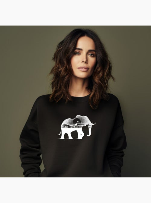 Sweater Dames - WILD AFRICA - Kiabi Sweater Dames - WILD AFRICA - Kiabi