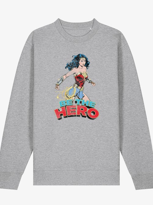 Sweater Dames - WONDER WOMAN BE THE HERO 2 - Kiabi Sweater Dames - WONDER WOMAN BE THE HERO 2 - Kiabi