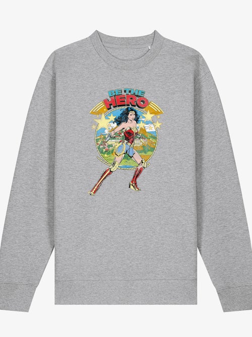 Sweater Dames - WONDER WOMAN BE THE HERO - Kiabi Sweater Dames - WONDER WOMAN BE THE HERO - Kiabi