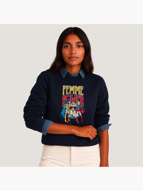 Sweater Dames - WONDER WOMAN Dames POWER - Kiabi Sweater Dames - WONDER WOMAN Dames POWER - Kiabi